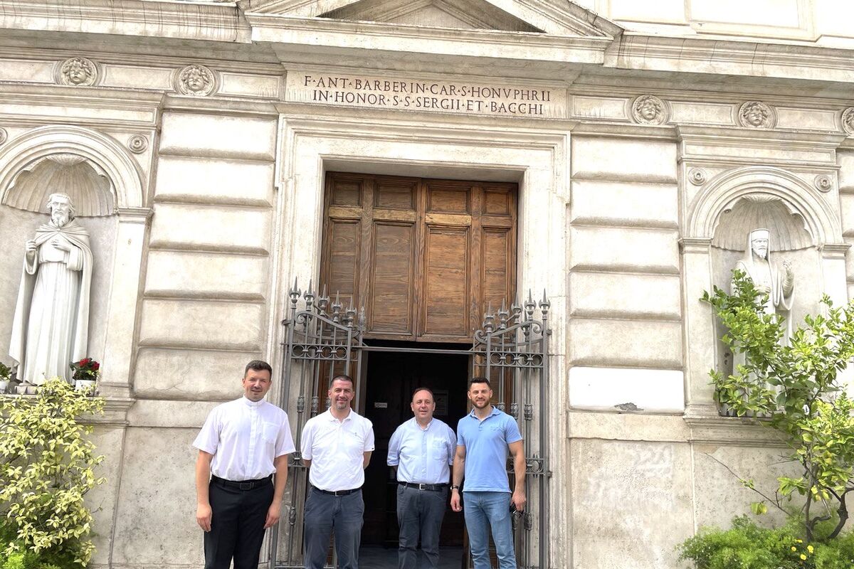 La Curia dell’Esarcato Apostolico è stata visitata da rappresentanti della Caritas Italiana e della Diocesi di Brescia