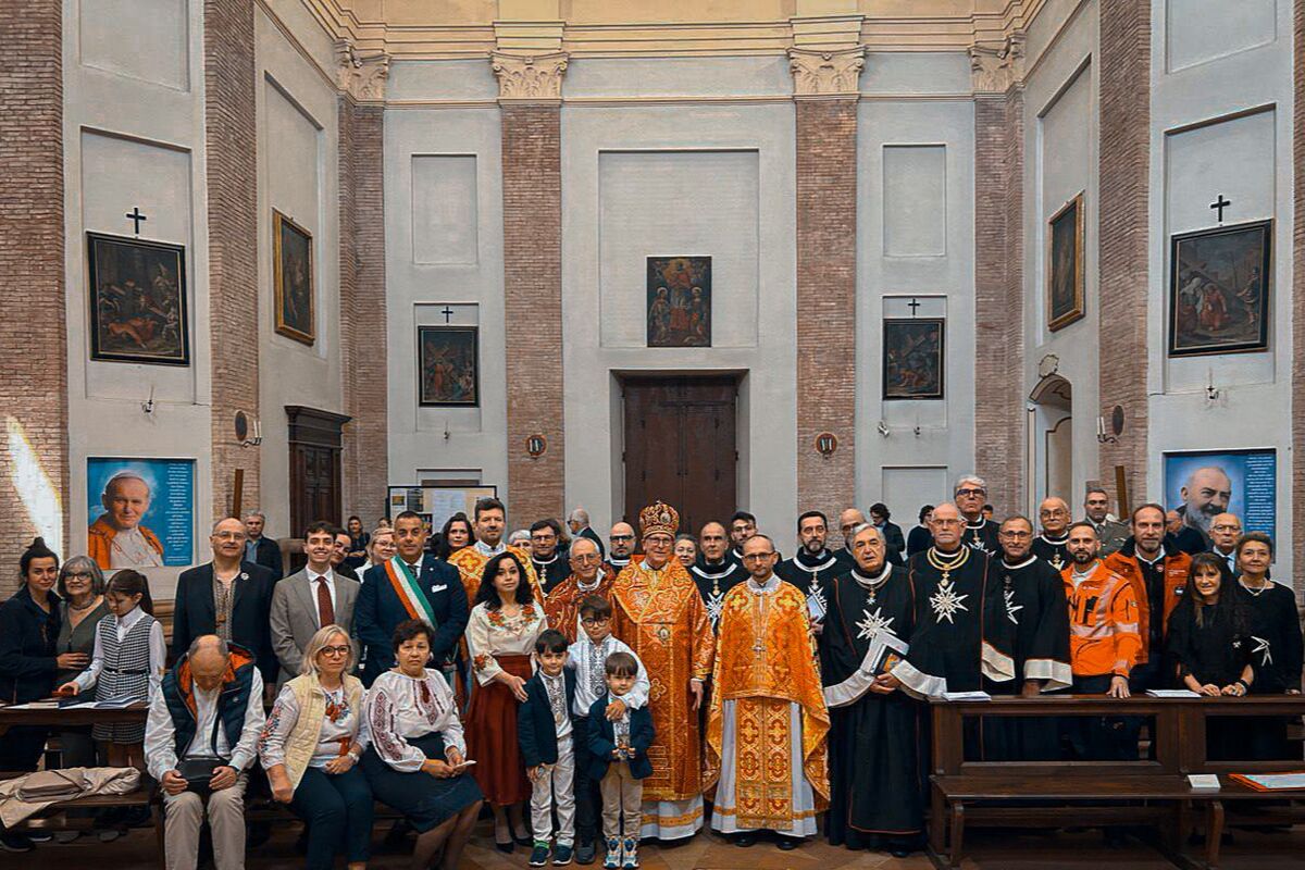 Nella festa di San Martino I, Papa e martire, l’Esarca Apostolico ha presieduto la Divina Liturgia per la pace in Ucraina nella città di Todi