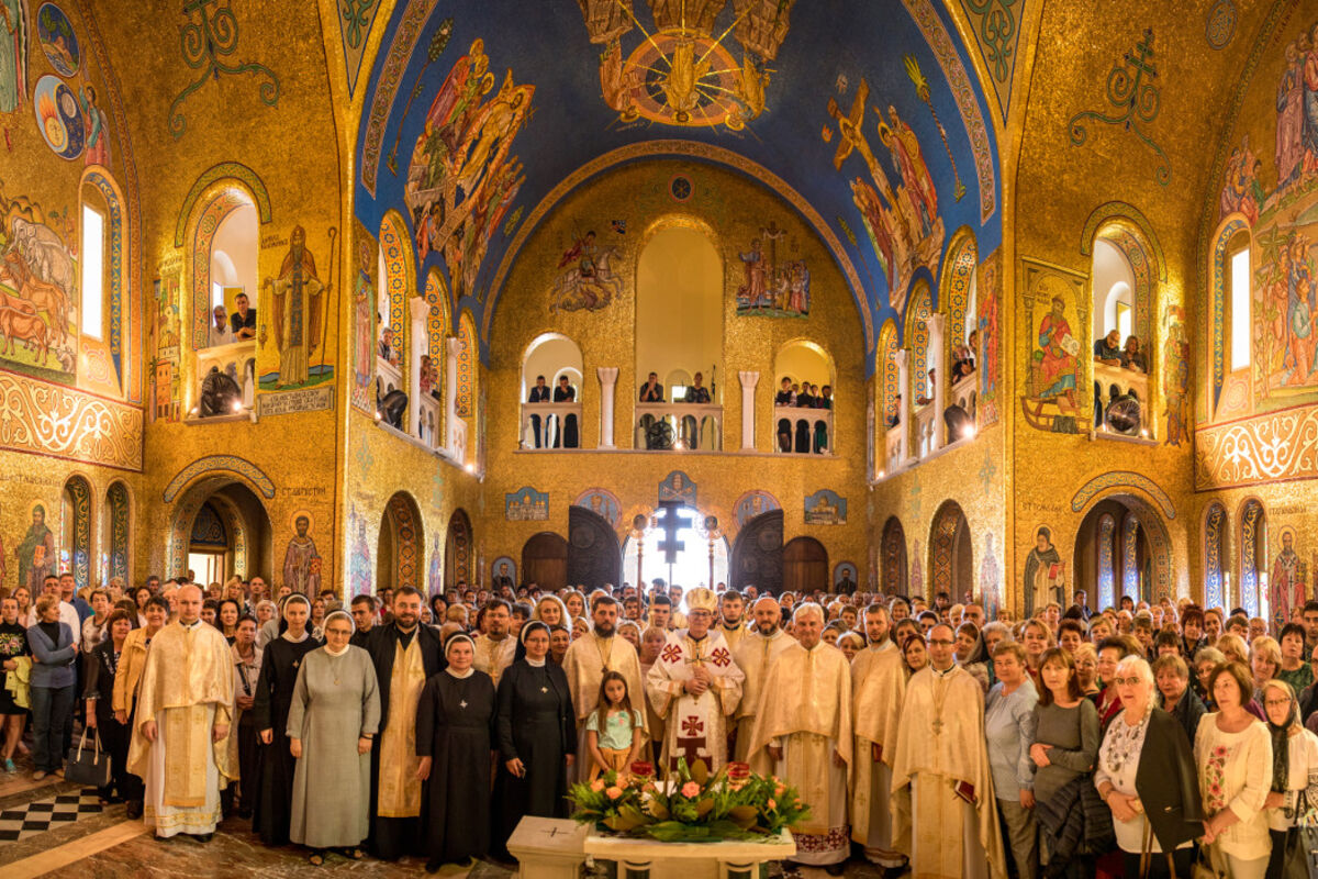Pellegrinaggio delle Comunità ucraine in Italia alla Cattedrale di Santa Sofia in Roma