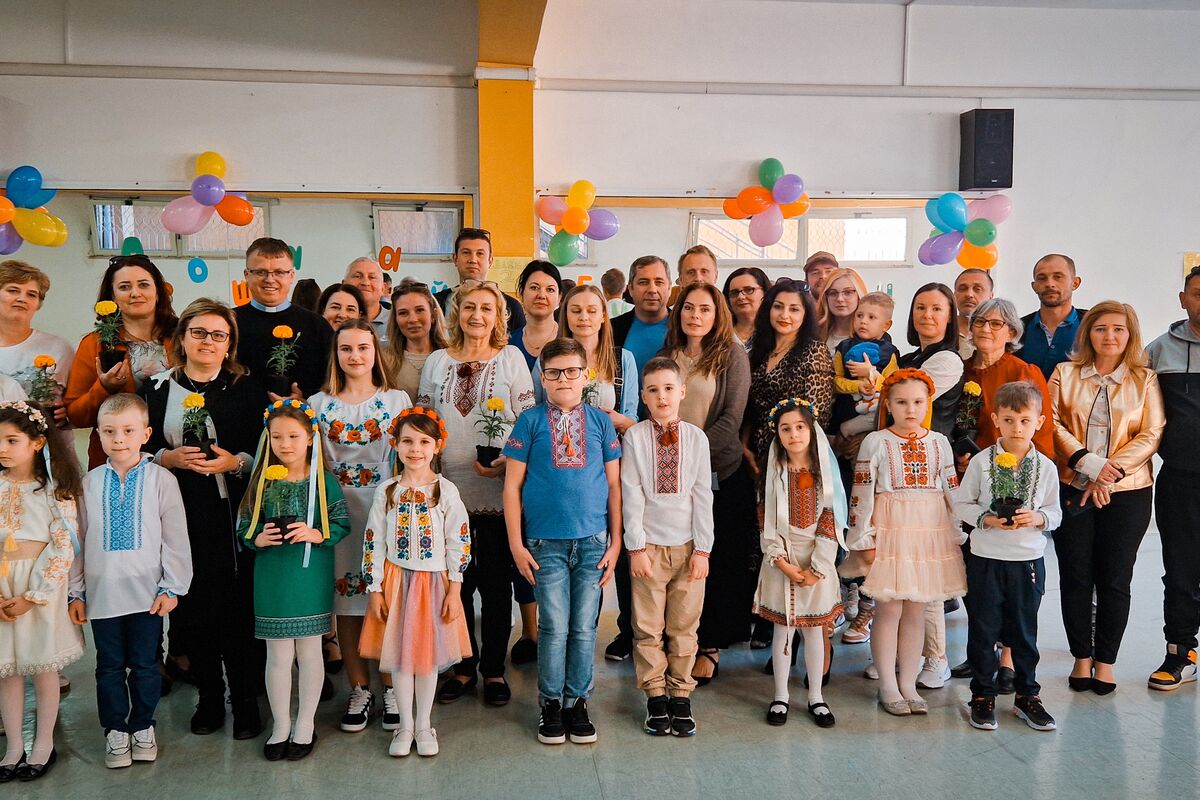 В українській школі в Казерті відбулося свято «Прощання з Буквариком»