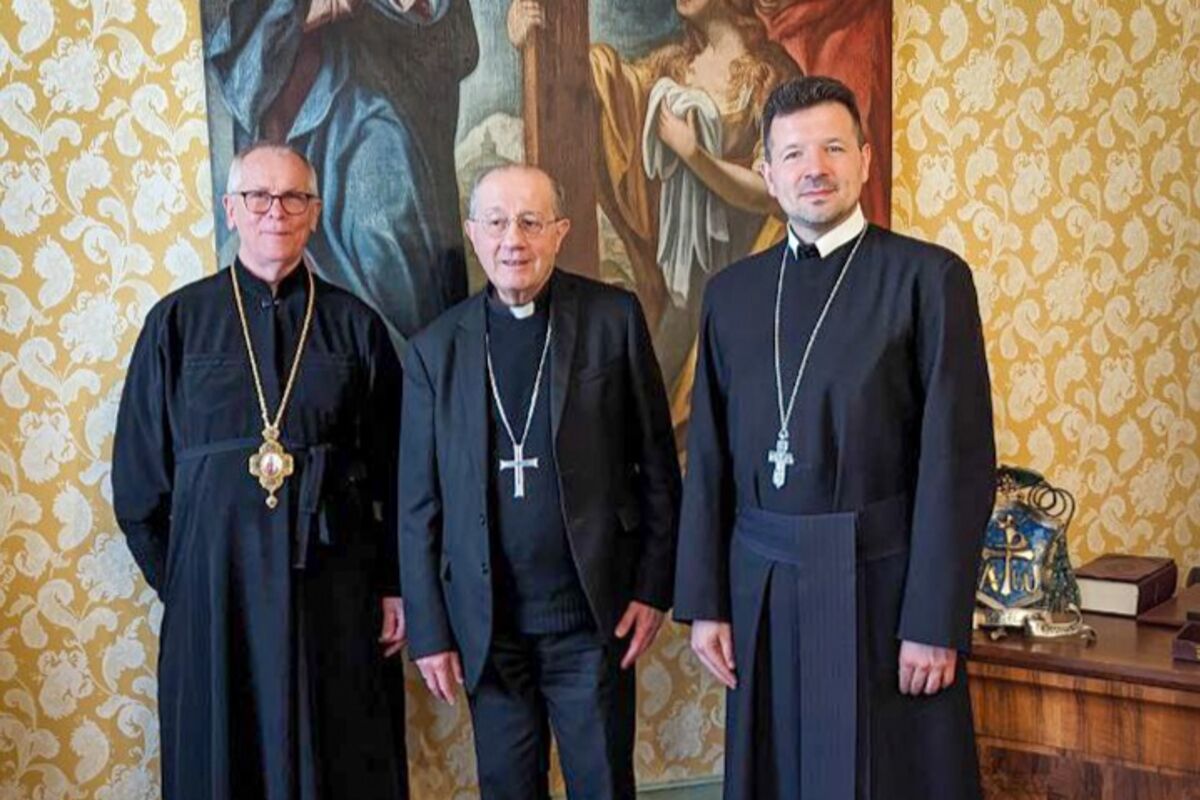 L’Esarca Apostolico ha ringraziato l’Arcivescovo di Chieti-Vasto per il suo sostegno nella pubblicazione del Catechismo della Chiesa Greco-Cattolica Ucraina in lingua italiana