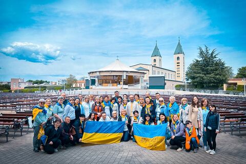 У Меджугор’є українські паломники з Італії молилися за мир в Україні