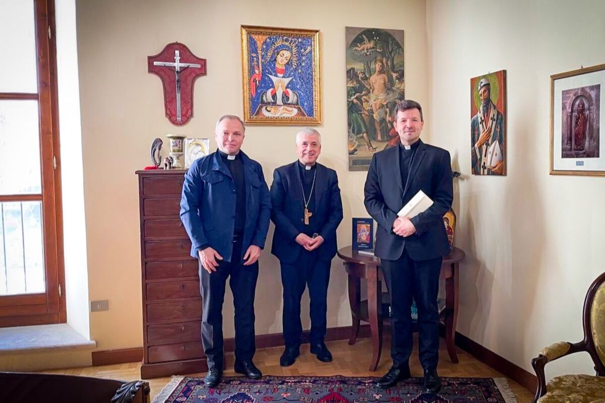 Durante l’incontro con il Vescovo si è discusso sull’istituzione della parrocchia personale a Terni