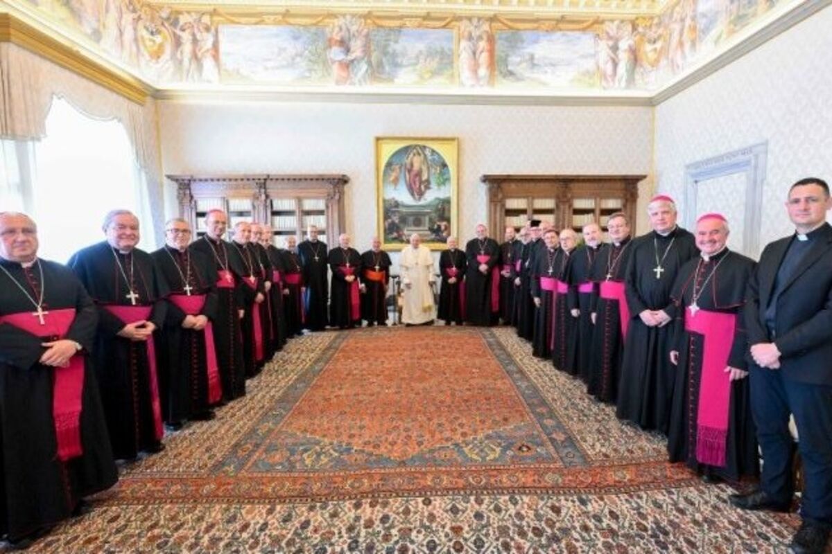 I vescovi del Lazio in udienza da Papa Francesco