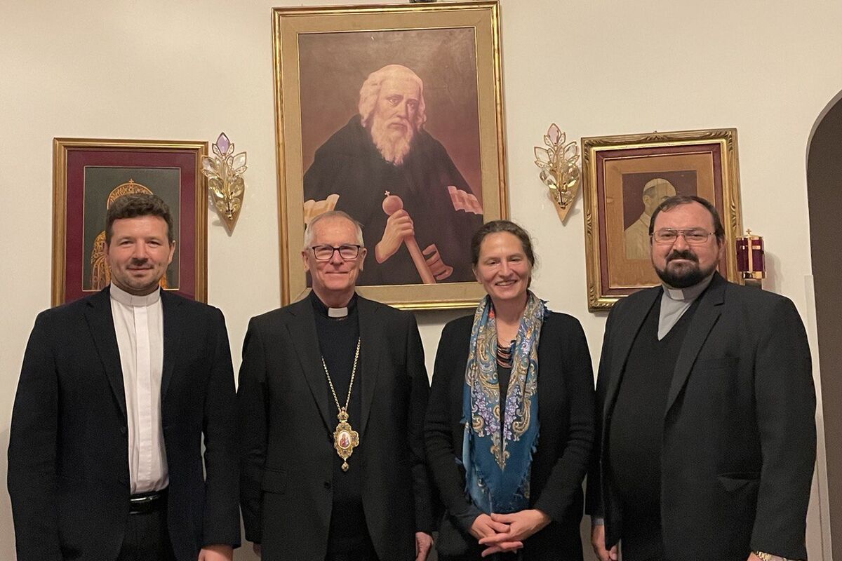 «È dovere di ogni cristiano tendere la mano ai bisognosi»: la Presidente della Caritas Ucraina ha visitato la Curia dell’Esarcato